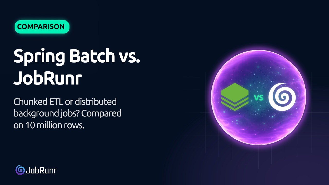 Spring Batch vs. JobRunr: Choosing the Right Tool for Your Java Background Jobs