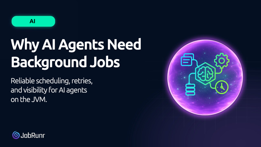Why AI agents need background jobs
